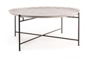 Tavolino in metallo stile fusion