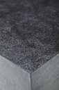 Tavolino moderno  pietra nero cm 80 x 80 x h 28