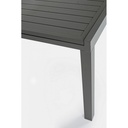 Tavolo HILDE per esterno in alluminio Antracite Allungabile 200-300x100x h75 cm