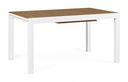 Tavolo allungabile 140-200x90 bianco in alluminio