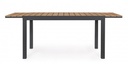 Tavolo allungabile in alluminio Elias 140/200x90 cm