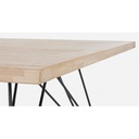 Tavolo design industrial in legno DISTRICT 160x90x h76 cm
