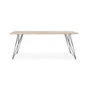 Tavolo design industrial in legno DISTRICT 200x90x h76 cm