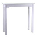 Tavolo esposizione in legno bianco Nantes cm154x46xh100
