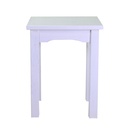 Tavolo esposizione in legno bianco Nantes cm154x46xh100