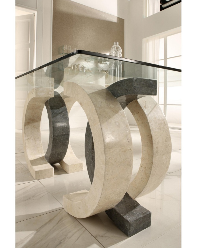 Tavolo fisso 180 x 100 - Trasparente - Olimpia
