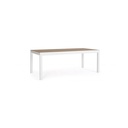 Tavolo per esterno 200-300x95x74h Bianco