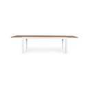 Tavolo per esterno 200-300x95x74h Bianco
