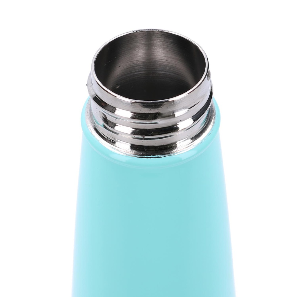 Round pink flowers steel thermos 0,5L cm4,5x7h25