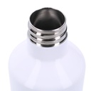 Round white ice cream thermos 0,5L cm7x6,5h25,5