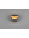Applique Biemissione Led 4,3w 3000k Arino Legno Nichel Trio Lighting