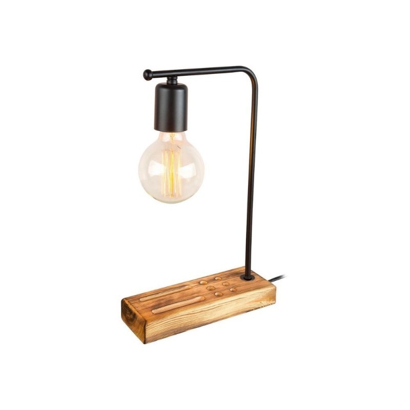 Lampada da scrivania con porta cellulare Vito  24 xh. 39 cm