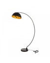 Lampada da terra Lucia in metallo nero STS