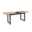 Tavolo moderno salotto cucina  allungabile quercia cm 160/200 x 90