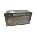 Cappa aspirante sottopensile da incasso grigio 49,5x28 cm