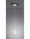 Lampada a Sospensione Moderna Cilindro Bianco