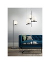 Piantana Moderna con Sfera in Vetro H150 cm