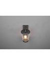Applique Lanterna Cavado Alluminio Antracite IP44 Con Sensore Trio Lighting