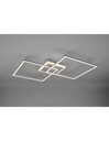 Plafoniera Quadrati LED Dimmerabile RGBW Alluminio