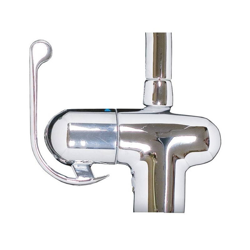 Rubinetto miscelatore lavello cucina con doccetta estraibile 30x21 cm