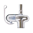 Rubinetto miscelatore lavello cucina con doccetta estraibile 30x21 cm