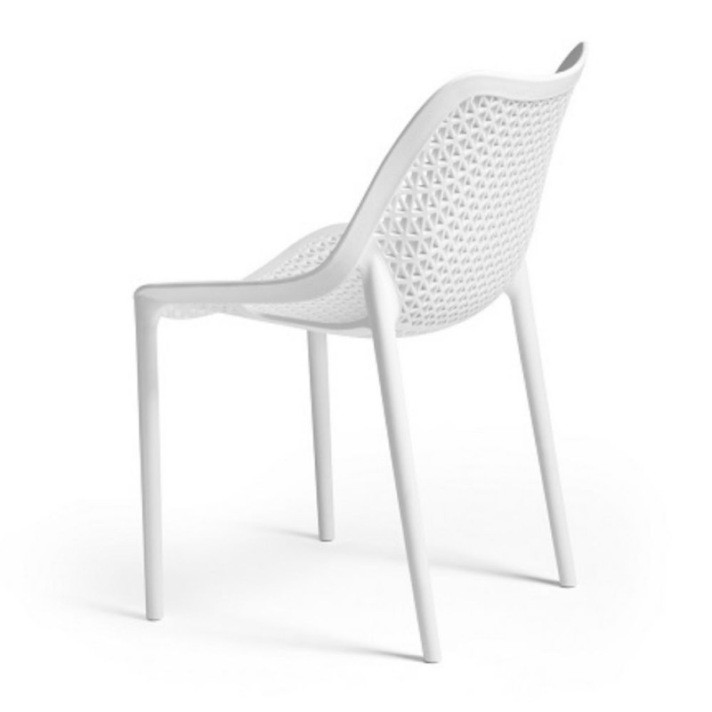 Sedia in polipropilene Bianca 60x50x h82 cm