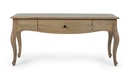 Tavolino classico con cassetto in legno - Dimensioni: 110x55x50 cm