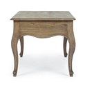 Tavolino classico con cassetto in legno - Dimensioni: 110x55x50 cm