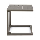 Tavolino per esterno in alluminio Caffè 40x40x h40 cm
