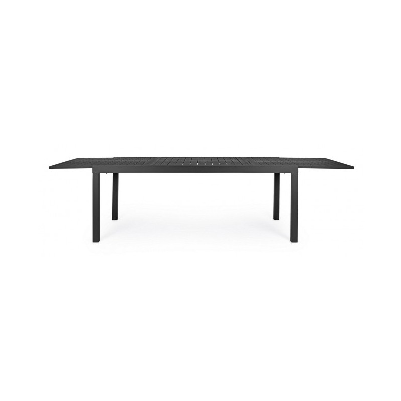 Tavolo Alluminio Antracite Allungabile 200-300x100x h75 cm