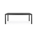 Tavolo Alluminio Antracite Allungabile 200-300x100x h75 cm