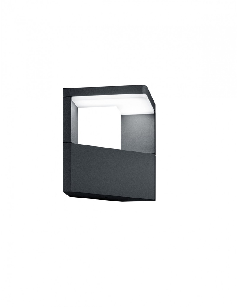 Applique Led Facciata Esterna Ganges Antracite IP54 Trio Lighting