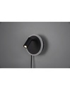 Applique Led Faretto Spot Orientabile Jordan Nero Trio Lighting