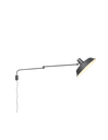 Applique 1xE27 Bolder Nero Orientabile L35 cm Trio Lighting - Samnite