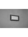 Applique Led Segnapasso Per Esterno Kelly Alluminio Antracite IP44 Trio Lighting