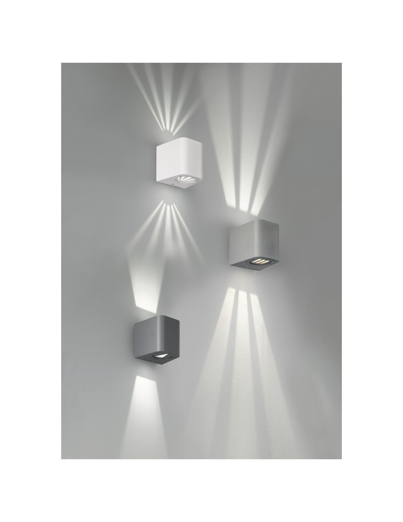 Applique Biemissione Da Esterno Bogota Led IP54 Antracite Trio Lighting - Samnite