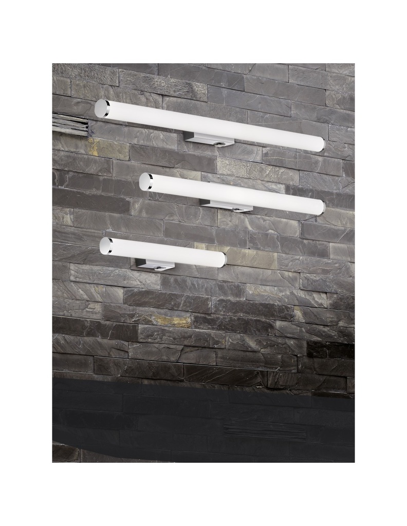Applique Led da Specchio Mattimo Cromo 80 cm IP44 Trio Lighting