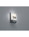 Applique Kasai Led IP54 Sensore Crepuscolare e Civico Trio Lighting - Samnite