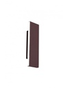 Applique Rettangolare Concha Ruggine Doppia Emissione Led Trio Lighting - Samnite
