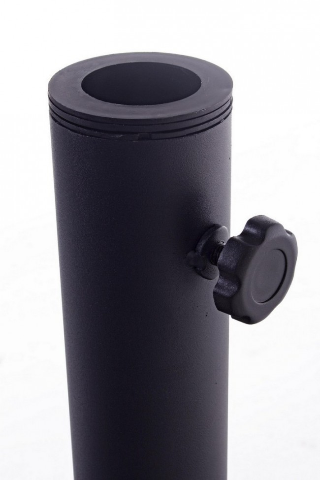 Base ombrellone nera 35 kg - Samnite