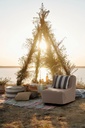 Cuscino Rihanna Beige 43X43 - Samnite