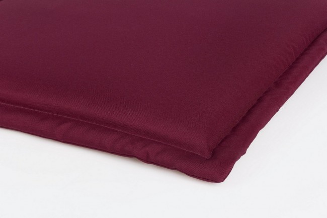 Cuscino in tessuto bordeaux Poly panca 3 posti - Samnite