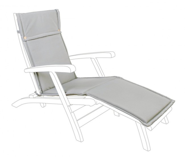 Cuscino lettino piscina  Poly sfoderabile Tortora - Samnite