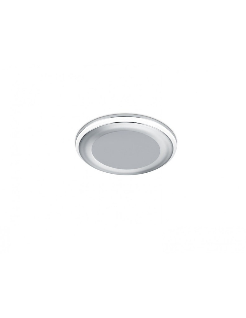 Faretto da Incasso Aura Led 5w 3000k Cromo Ø8 cm Trio Lighting - Samnite