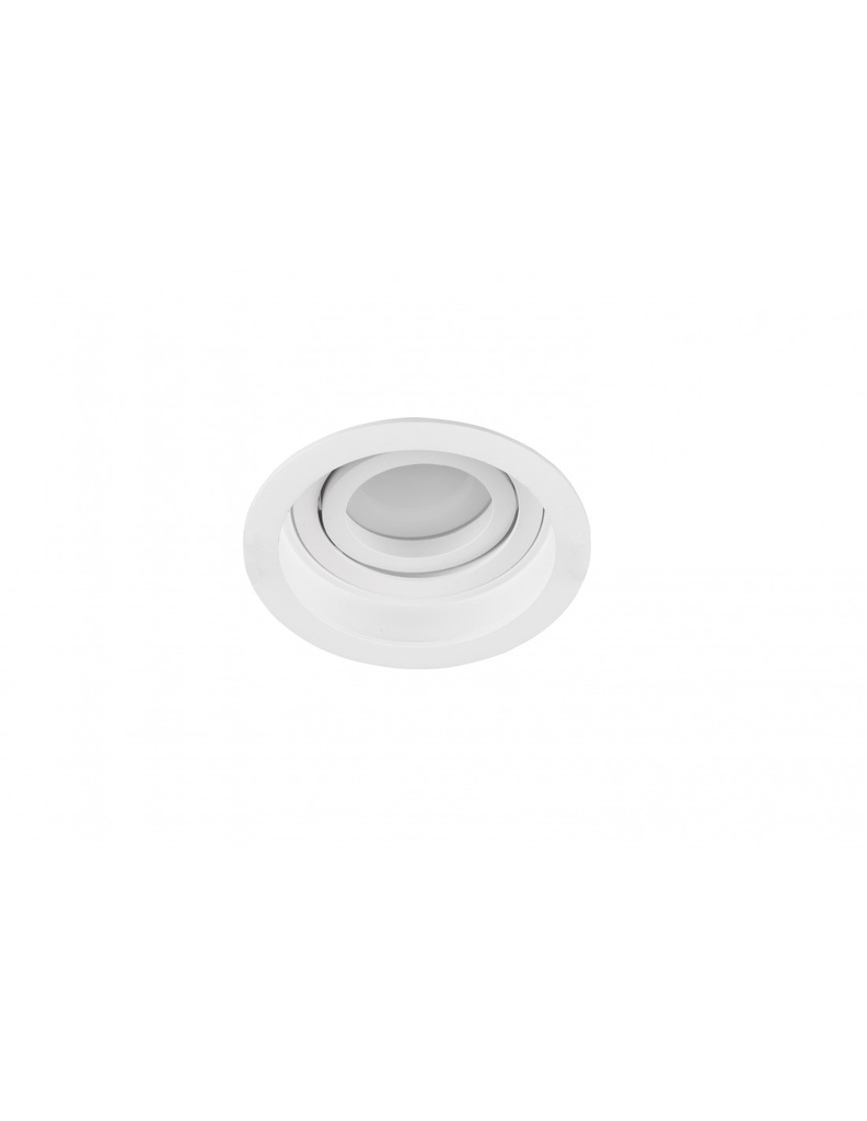 Faretto da Incasso Rotondo Kenai 1xGU10 Bianco Ø9 cm Trio Lighting - Samnite