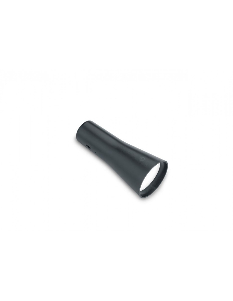 Lampada Scrivania Maxi Nero Componibile Led Touch Dimmer Con Batteria Trio Lighting - Samnite