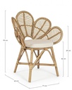 2x Sedia C-Br C-C Flores Naturale