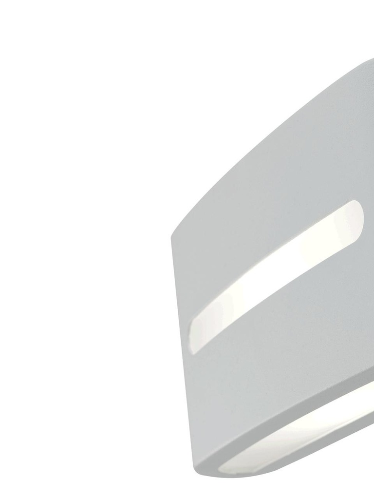 Applique 10W Led 4000K  linea post  bianco - Samnite