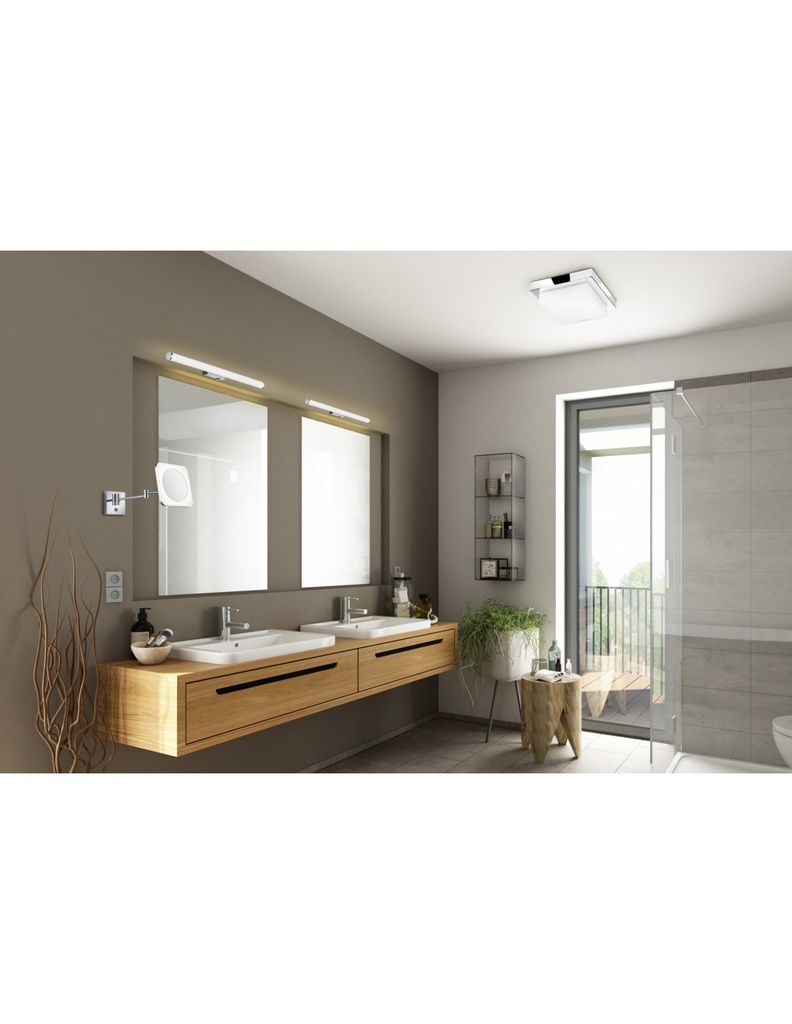 Applique Cromo Da Specchio Mattimo Led IP44 Trio Lighting - Samnite