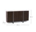 Madia 4 ante 160 x 40 x H 85 cm - Samnite